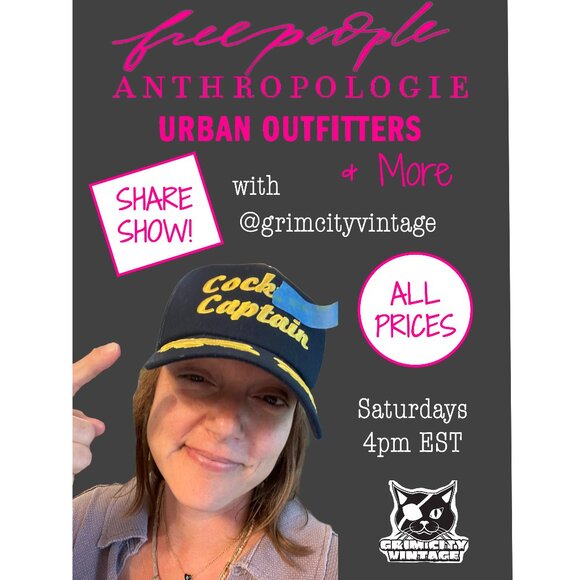Free People Tops - ⚡️ SATURDAY NIGHT VIBES: Free People, Anthropologie, Urban Share Show! ⚡️
